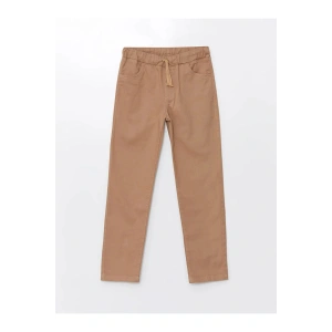 LCW Kids Bej Beli Lastikli Erkek Çocuk Pantolon