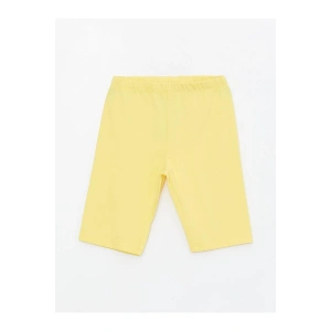 LCW Kids Beli Lastikli Basic Pamuklu Kız Çocuk Kısa Tayt