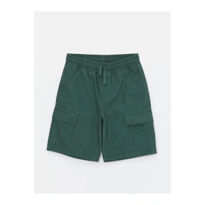 LCW Kids Beli Lastikli Erkek Çocuk Kargo Şort