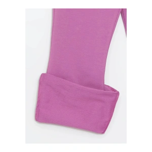 LCW Kids Beli Lastikli İspanyol Paça Kız Çocuk Tayt