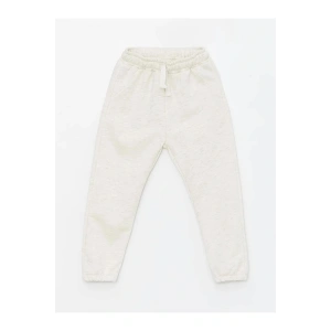 LCW Kids Beyaz Beli Lastikli Erkek Bebek Jogger Eşofman Alt
