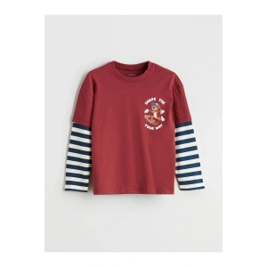 LCW Kids Bisiklet Yaka Erkek Çocuk Tişört