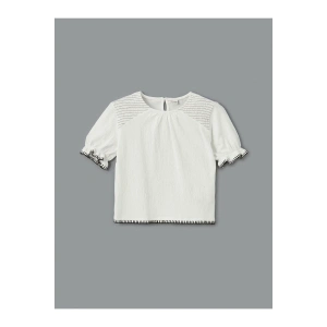 LCW Kids Bisiklet Yaka Kız Çocuk Tişört