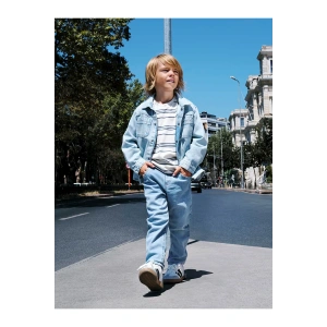 LCW Kids Indigo Basic Erkek Çocuk Jean Pantolon