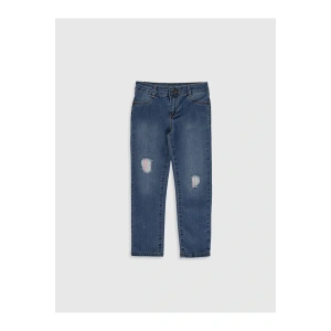 LCW Kids Indigo Kız Çocuk Jean Pantolon