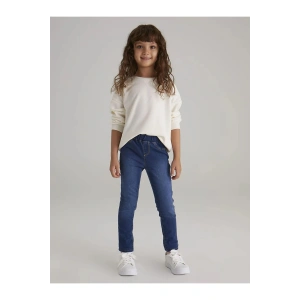 LCW Kids Indigo Kız Çocuk Super Skinny Jean Pantolon