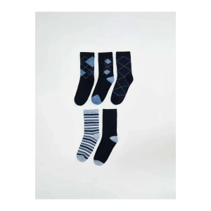 LCW Kids Karişik Desenli Erkek Çocuk Soket Çorap 5li