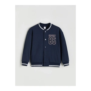 LCW Kids Nakışlı Uzun Kollu Erkek Çocuk Kolej Ceket (W5)