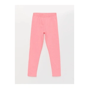 LCW Kids Pembe Beli Lastikli Basic Kız Çocuk Tayt