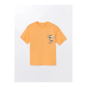 LCW Kids Rahat Kalıp Bisiklet Yaka Erkek Çocuk Tişört