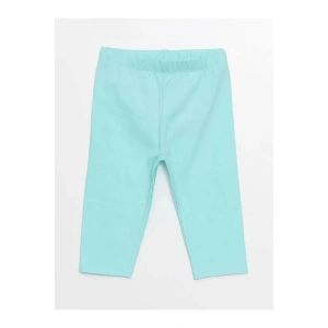 LCW Kids turkuaz Beli Lastikli Kız Bebek Basic Tayt