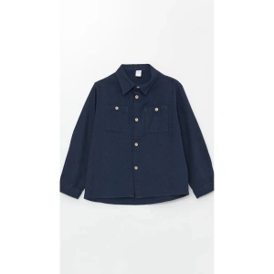 LCW Kids Uzun Kollu Basic Erkek Çocuk Gömlek (W4)