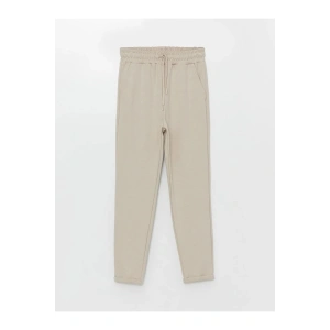 LCW Modest Koyu Gri Kadın Beli Lastikli Düz Eşofman Altı