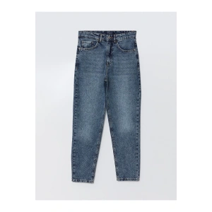 Lcw Mom Fit Kadın Jean Pantolon