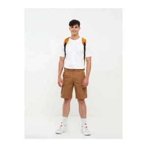 LCW OUTDOOR Kahverengi Standart Kalıp Erkek Kargo Şort