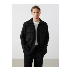 LCW Regular Fit Uzun Kollu Erkek Gömlek Ceket Fashion