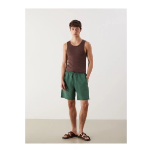 LCW SWIMWEAR Diz Hizası Boy Basic Erkek Deniz Şortu