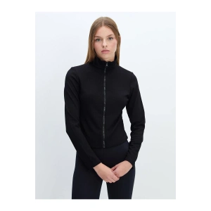 LCW Vision  Dik Yaka Kadın Fermuarlı Sweatshirt