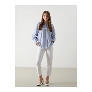 LCW Vision Ekru Dar Fit Kadın Pantolon