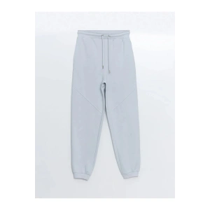 LCW Vision Mat Mavi Kadın Beli Lastikli Düz Jogger Eşofman Altı