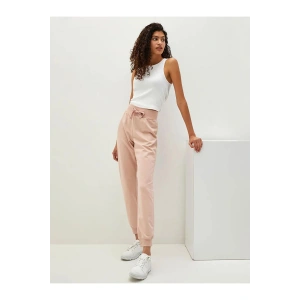 LCW Vision Pembe Kadın Beli Lastikli Düz Eşofman Altı