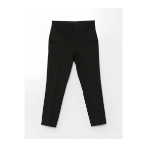 LCW Vision Yeni Siyah Beli Lastikli Havuç Kesim Kadın Pantolon