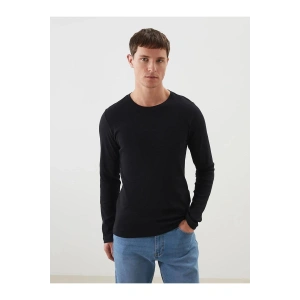 LCWAIKIKI Classic Bisiklet Yaka Erkek Sweatshirt (W5)