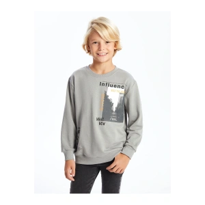 Lcwk Bisiklet Yaka Erkek Çocuk Sweatshirt