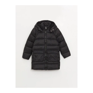 LCWK Kapüşonlu Kız Çocuk Şişme Mont