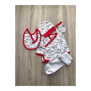 Misket Bebek Yenidoğan Pamuklu Set