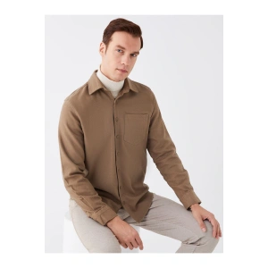 Regular Fit Uzun Kollu Erkek Gömlek
