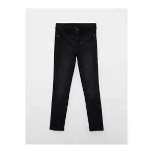 Slim Fit Kız Çocuk Jean Pantolon (W2)