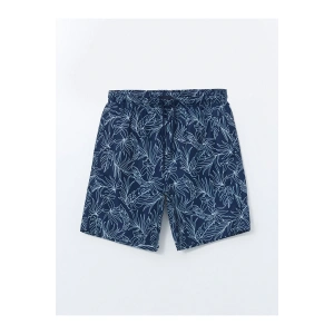 SOUTHBLUE Diz Hizası Boy Desenli Erkek Deniz Şortu