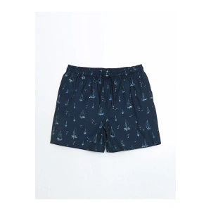 SOUTHBLUE Kısa Boy Desenli Erkek Deniz Şortu
