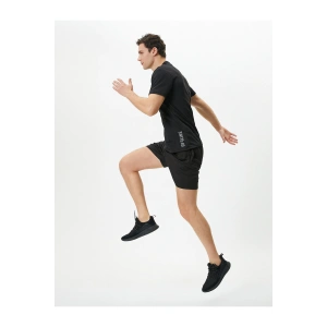 Spor Şort Kısa Beli Bağcıklı Cep Detaylı