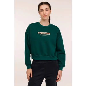 WL HOLLY 16BT102 4PR Yeşil Kadın Sweatshirt