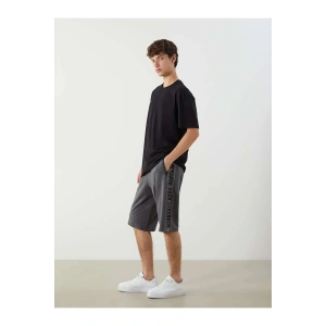 XSIDE Antrasit Rahat Kalıp Erkek Şort