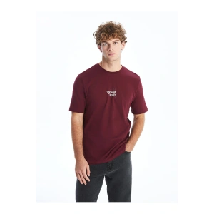 XSIDE Bisiklet Yaka Kısa Kollu Baskılı Penye Erkek Tişört