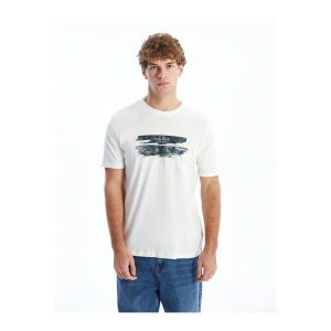 XSIDE Bisiklet Yaka Kısa Kollu Baskılı Penye Erkek Tişört