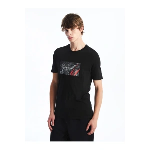 XSIDE Bisiklet Yaka Kısa Kollu Baskılı Penye Erkek Tişört