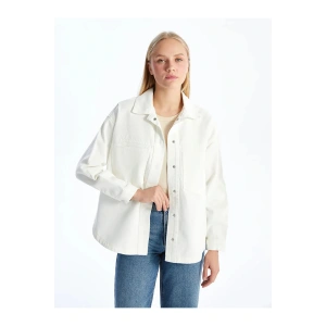 XSIDE  Gömlek Yaka Kadın Jean Ceket