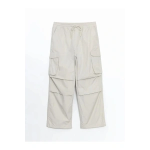 XSIDE Gri Rahat Kalıp Poplin Erkek Kargo Pantolon