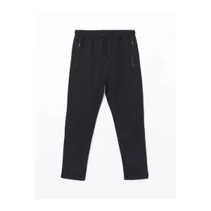 XSIDE Yeni Siyah Standart Kalıp Erkek Eşofman Altı