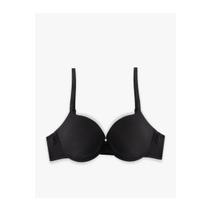 Yarım Dolgulu Balenli Kaplı Push Up Sütyen