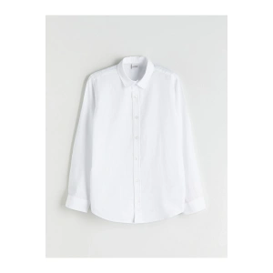Yeni Sezon Basic Uzun Kollu Erkek Çocuk Gömlek