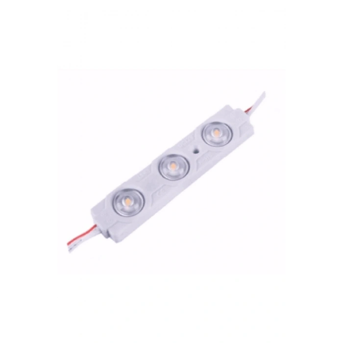 3 Ledli Parmak Led Modül 1.5w 2835 Smd Mercekli Beyaz,gün Işığı,mavi,kırmızı,yeşil 12v-5 Adettir