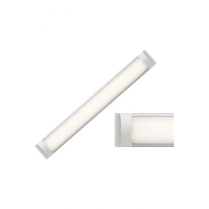120 Cm 40 Watt Yatay Led Bant Armatür-trafolu Beyaz Işık-2 Adettir