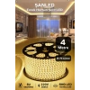 Hortum Esnek Şerit Led Beyaz ,mavi,günışığı,amber Rengi + 220v Fiş/2,3,4,5,10,15,20,25,50,100 Metre
