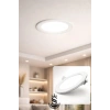 18w Tasarruflu Led Yuvarlak Beyaz Işık Sıva Altı Slim Panel Tavan Aydınlatma Armatürü-1 Adettir