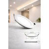 18w Tasarruflu Led Yuvarlak Beyaz Işık Sıva Altı Slim Panel Tavan Aydınlatma Armatürü-1 Adettir